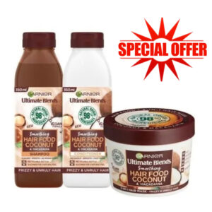 Garnier Ultimate Blends Hair Food Coconut - Bundle Offer cliclandbuy.lk