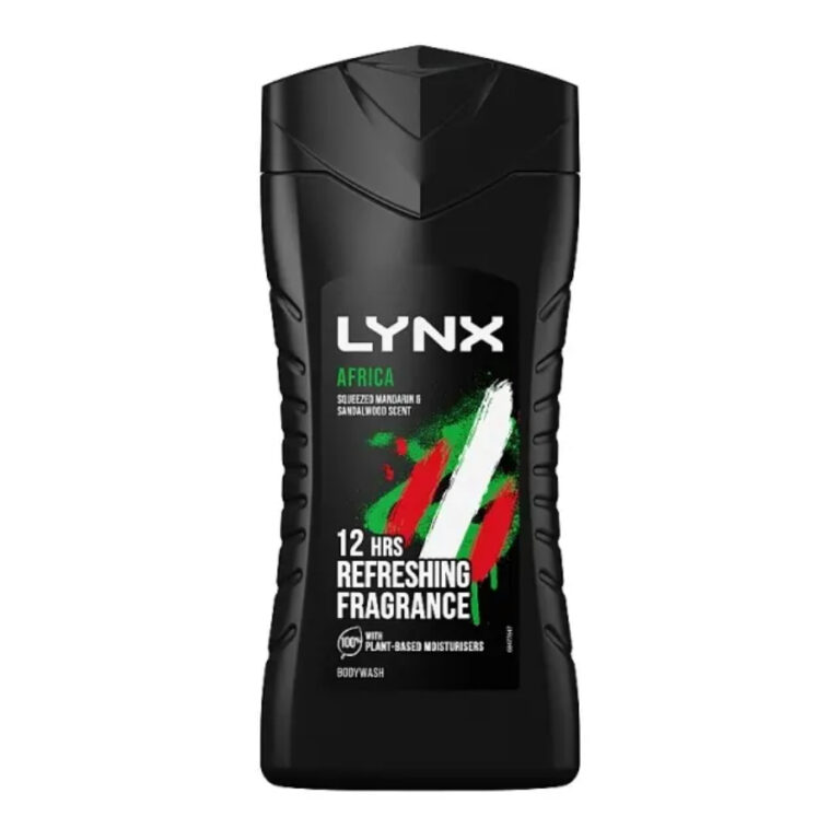 Lynx Africa Body wash with 12 Hour Refreshing Fragrance 225ml